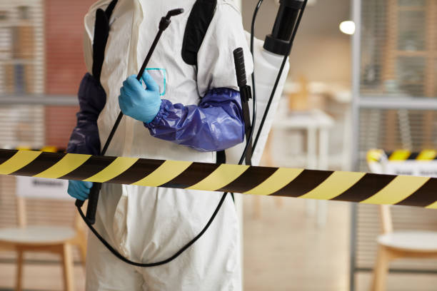 Professional Infectious Disease Decontamination technician working in Spencerville, MD